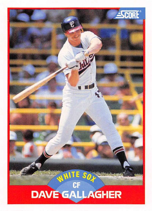 1990 Score #115 Dave Gallagher VG Chicago White Sox - Under the Radar Sports