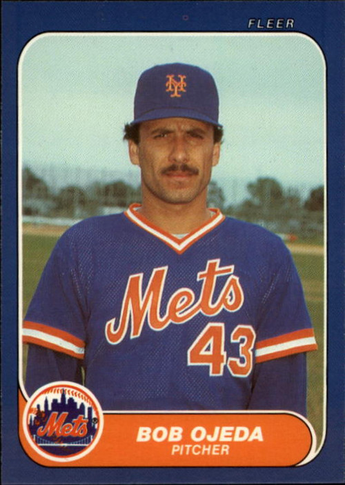 1986 Fleer #84 Keith Hernandez VG New York Mets - Under the Radar