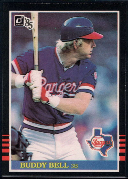 1985 Topps #745 Buddy Bell VG Texas Rangers - Under the Radar Sports