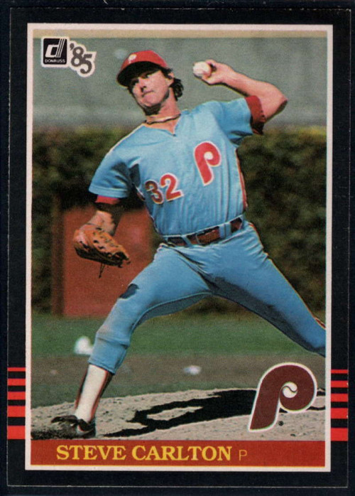 1985 Topps #360 Steve Carlton VG Philadelphia Phillies - Under the