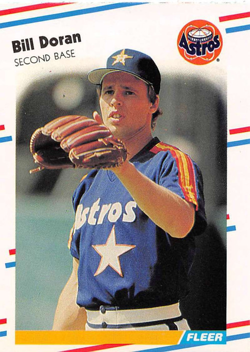  1988 Score #52 Bill Doran Houston Astros Baseball