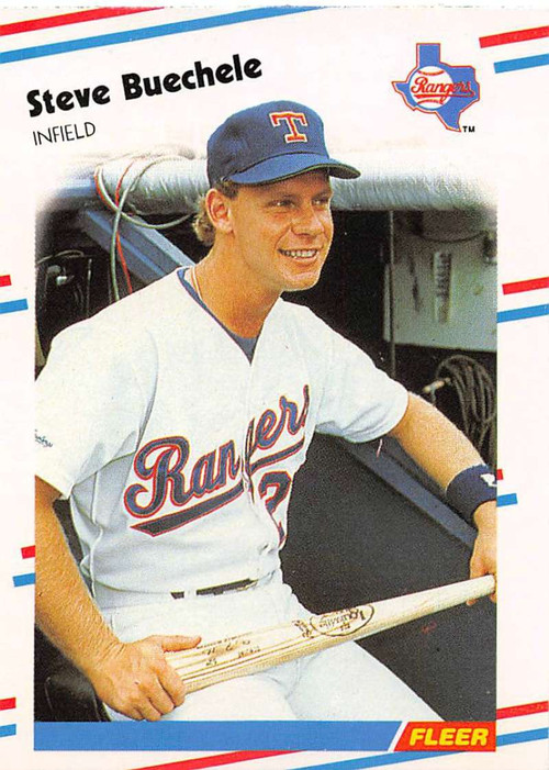 1988 Donruss #224 Steve Buechele NM-MT Texas Rangers - Under the Radar  Sports