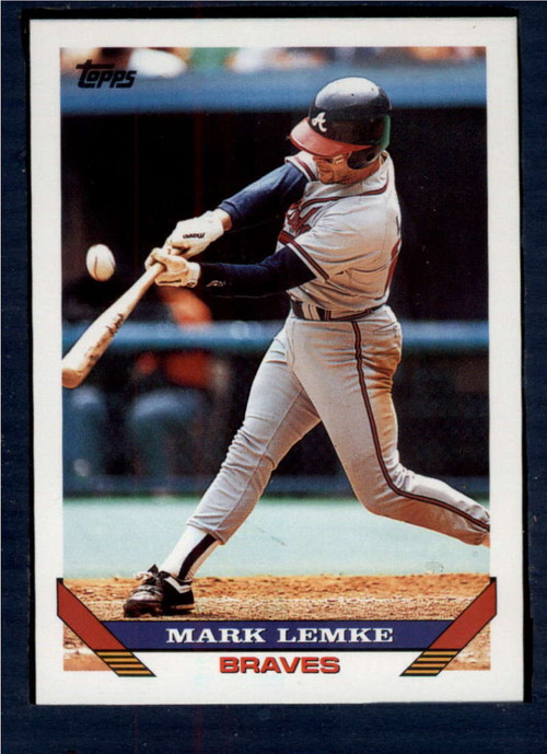 Mark Lemke Signed 1994 Upper Deck Baseball Card - Atlanta Braves