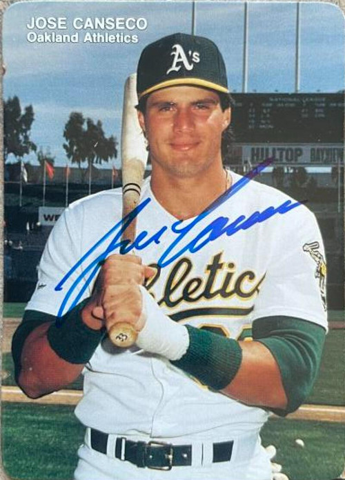 Jose Canseco Oakland Athletics SUPER SALE Glossy Card Stock