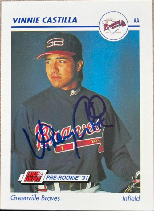 Vinny Castilla Autographed 1993 Bowman #556 - Under the Radar Sports