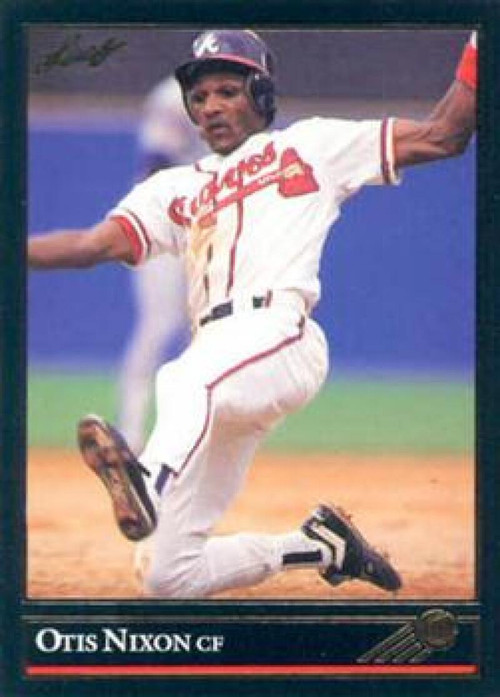 1992 Topps Kids #35 Otis Nixon NM-MT Atlanta Braves