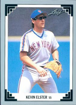 1991 Topps #134 Kevin Elster VG New York Mets - Under the Radar Sports