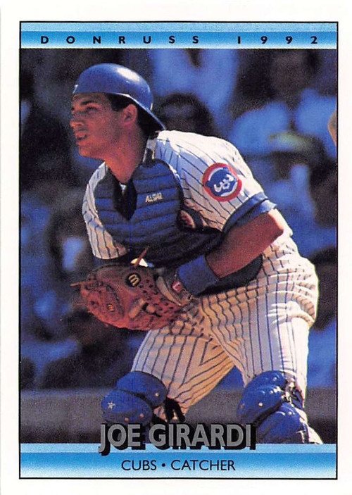 1992 Score #701 Joe Girardi VG Chicago Cubs