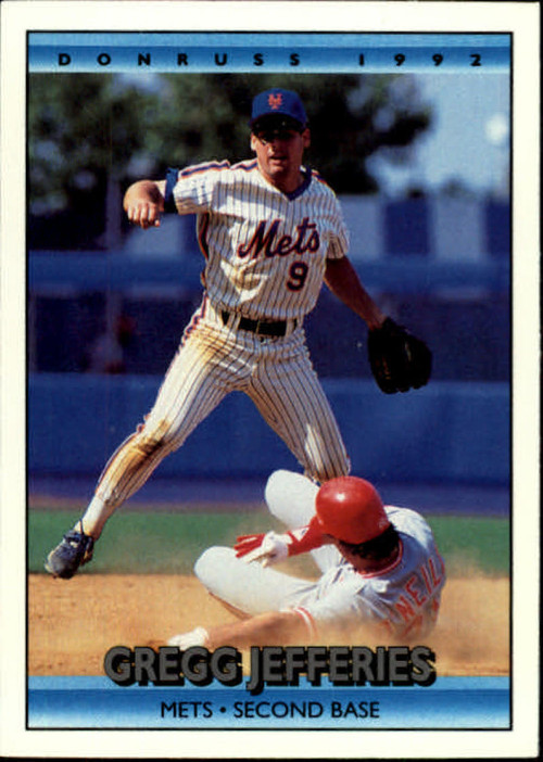 1990 Donruss #270 Gregg Jefferies NM-MT New York Mets - Under the Radar  Sports