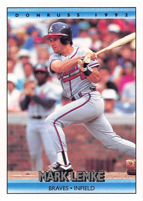 1994 Donruss #147 Mark Lemke VG Atlanta Braves - Under the Radar Sports