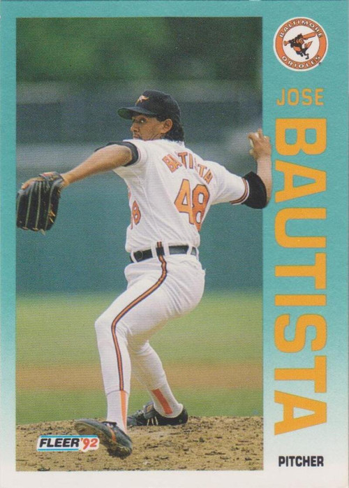 1989 Score #573 Jose Bautista VG Baltimore Orioles - Under the Radar Sports