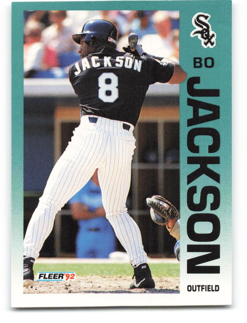 Bo Jackson Chicago White Sox 1993 Baseball Vintage Unsigned 