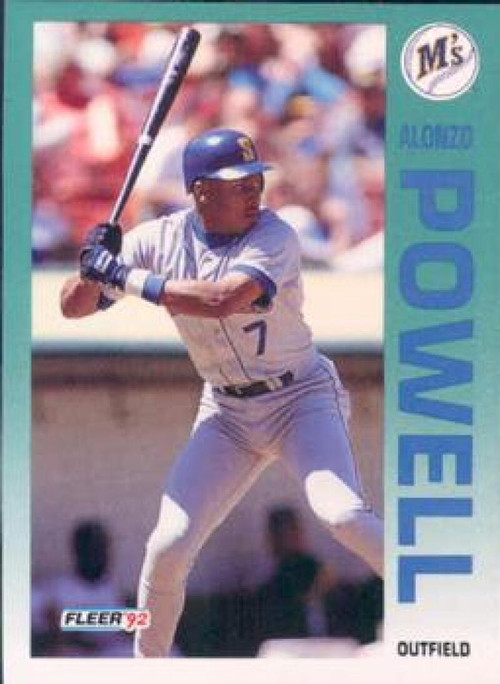 1992 Donruss #213 Alonzo Powell VG Seattle Mariners - Under the Radar Sports