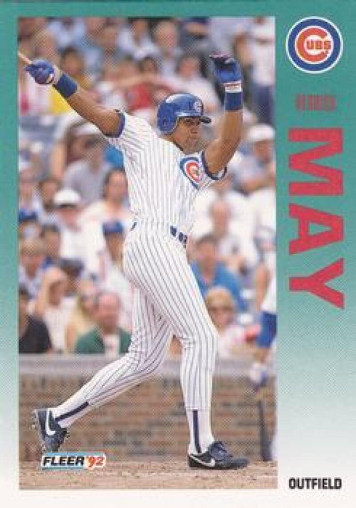 1995 Topps #579 Derrick May VG Chicago Cubs