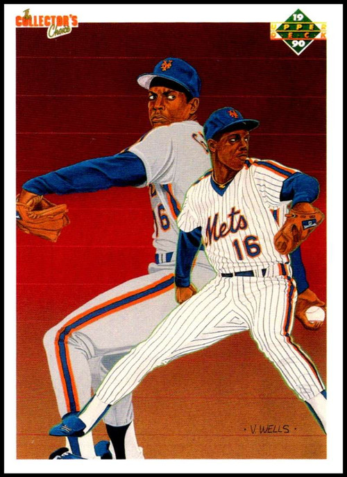 1993 Upper Deck #665 Dwight Gooden VG New York Mets - Under the Radar Sports