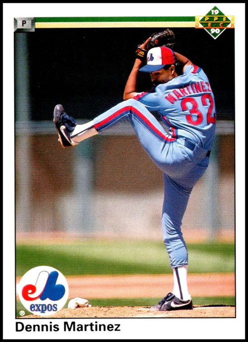 1992 Upper Deck #365 Dennis Martinez VG Montreal Expos - Under the