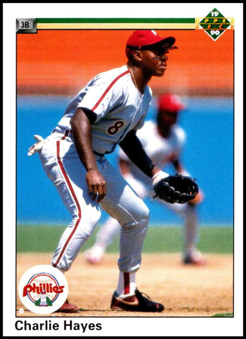 1990 Upper Deck #453 Von Hayes VG Philadelphia Phillies - Under