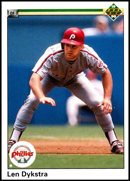 1992 Upper Deck #246 Lenny Dykstra VG Philadelphia Phillies