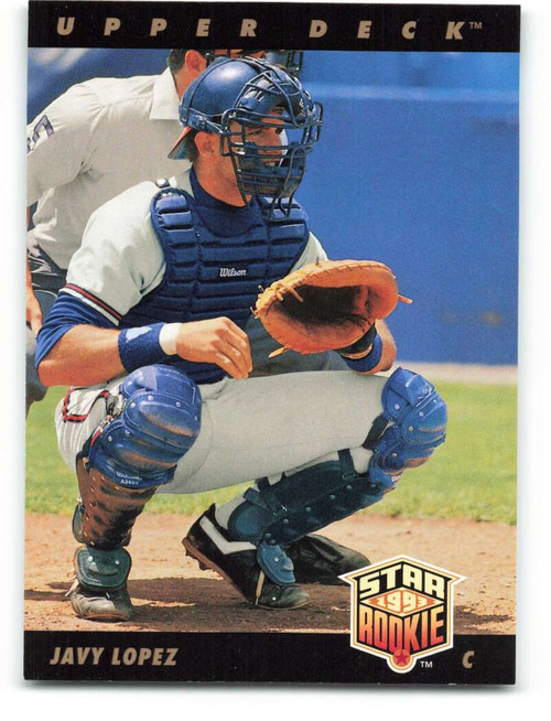 1995 Topps #567 Javy Lopez VG Atlanta Braves - Under the Radar Sports