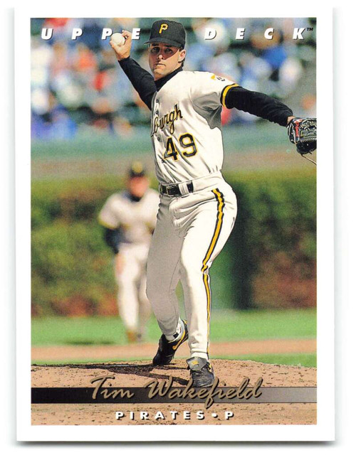 347 Tim Wakefield - Pittsburgh Pirates - 1993 Score Baseball