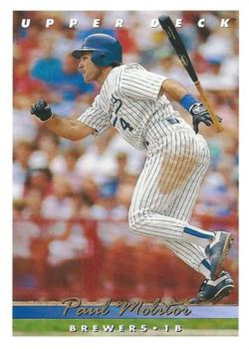 1991 Upper Deck #324 Paul Molitor VG Milwaukee Brewers - Under the Radar  Sports