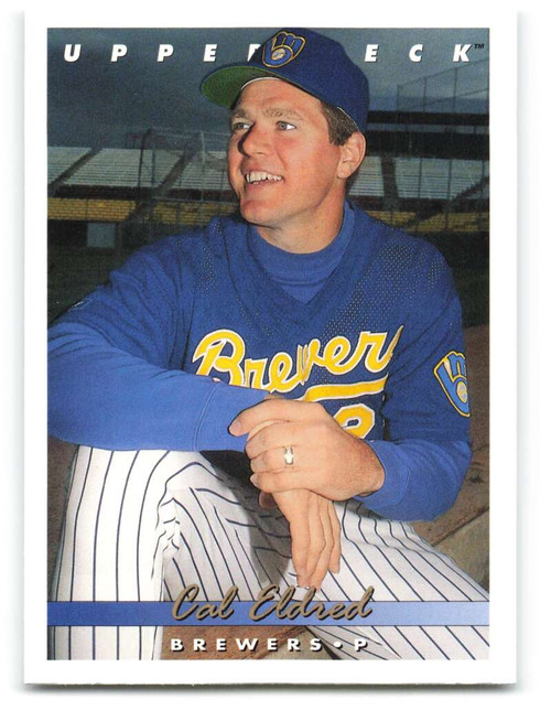 1993 Upper Deck #177 John Jaha VG Milwaukee Brewers - Under the Radar Sports