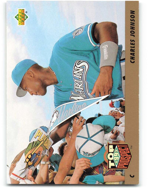 1993 Upper Deck #9 Nigel Wilson VG Florida Marlins - Under the