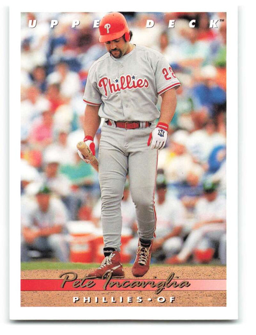 1993 Topps Traded #73T Pete Incaviglia NM-MT Philadelphia Phillies