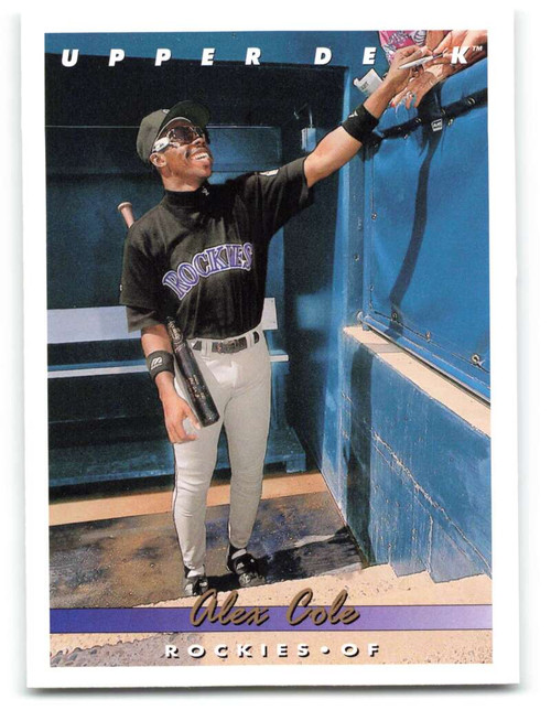 1993 Upper Deck #683 Dante Bichette VG Colorado Rockies - Under the Radar  Sports