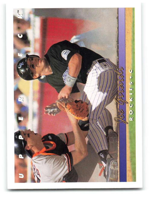 1994 Topps #372 Joe Girardi VG Colorado Rockies - Under the Radar Sports