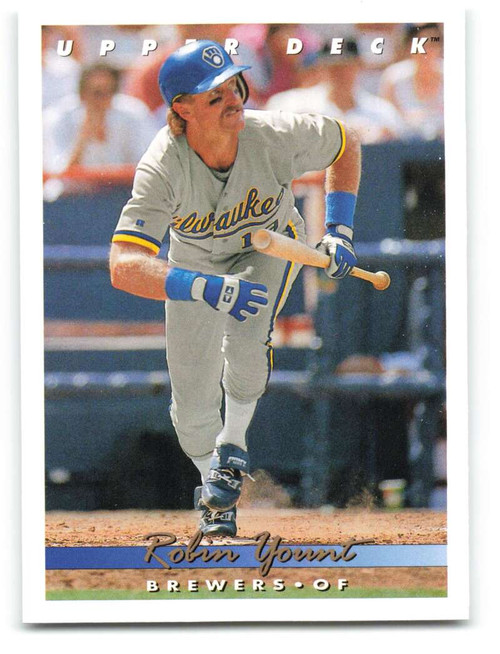 1993 Upper Deck Milwaukee Brewers Brew Crew Molitor Listach