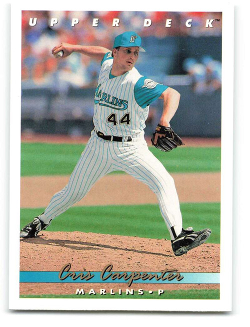 1993 Upper Deck #754 Jeff Conine VG Florida Marlins - Under the