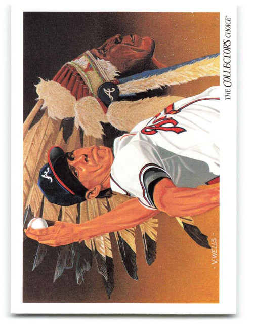 1993 Upper Deck #246 Steve Avery VG Atlanta Braves - Under the