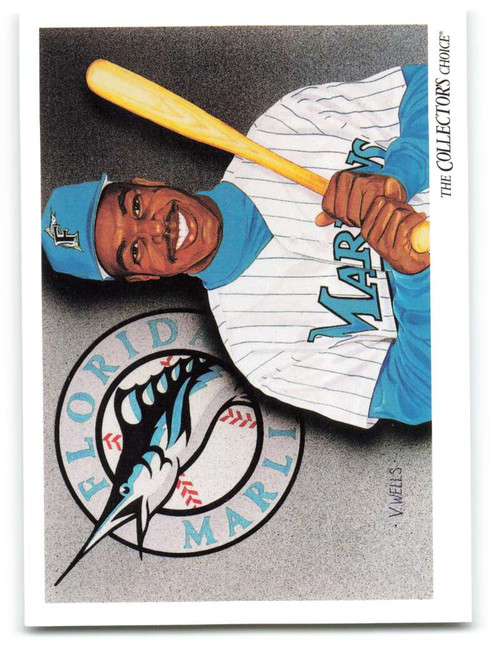 1993 Upper Deck #9 Nigel Wilson VG Florida Marlins - Under the