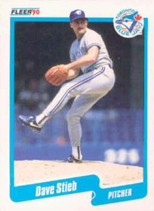 1986 Fleer #70 Dave Stieb VG Toronto Blue Jays - Under the Radar