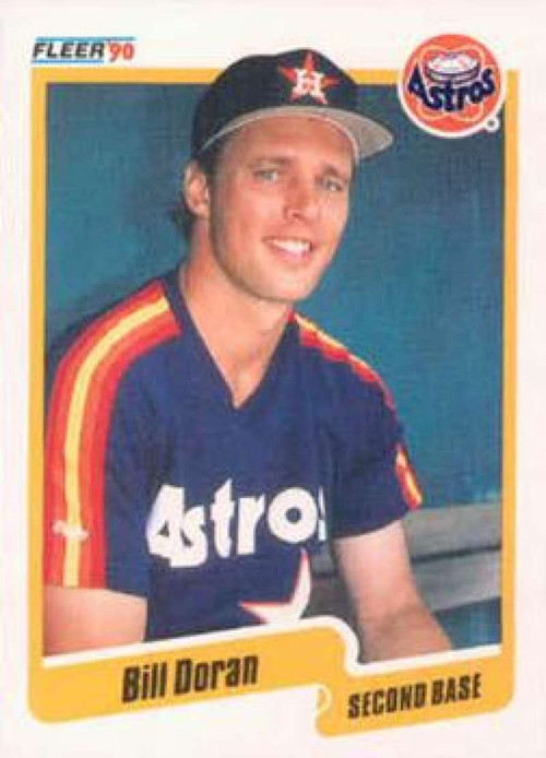 1990 Upper Deck #198 Bill Doran VG Houston Astros - Under the Radar Sports