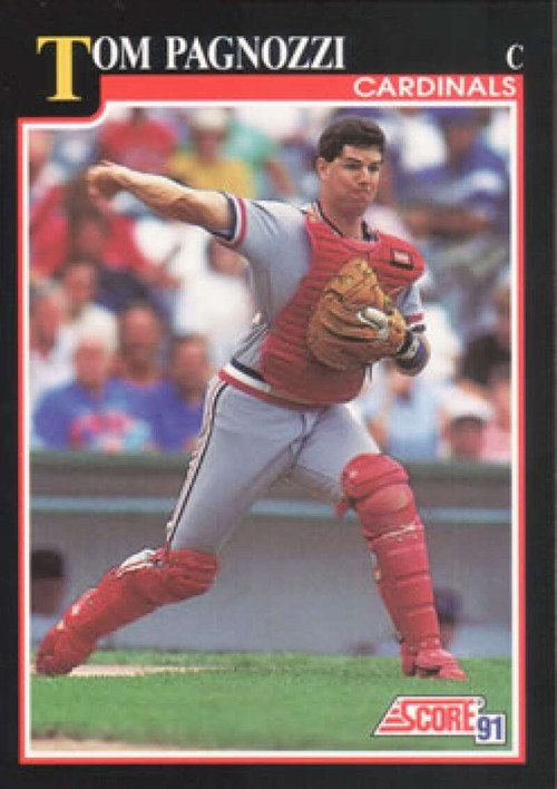 1991 Leaf Tom Pagnozzi St. Louis Cardinals #72