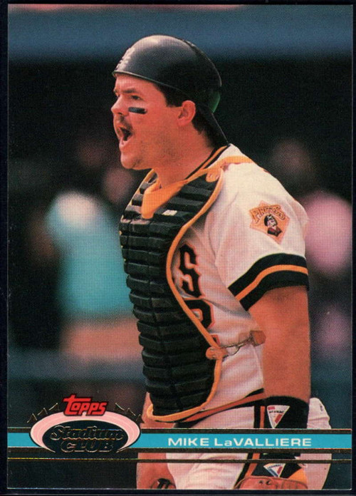 1991 Stadium Club #279 Mike LaValliere VG Pittsburgh Pirates - Under the  Radar Sports