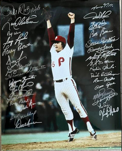 Vintage Philadelphia Phillies Los Angeles Dodgers 1983 World Series Sn –  Yesterday's Attic