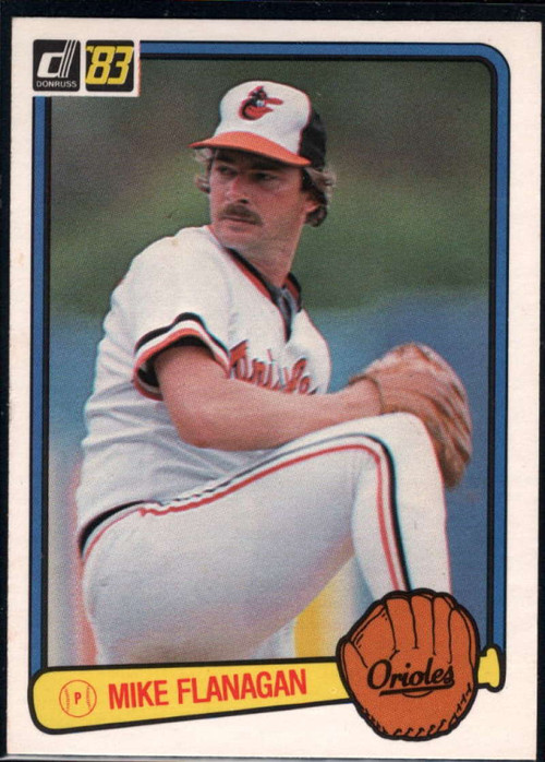  1983 Topps # 445 Mike Flanagan Baltimore Orioles