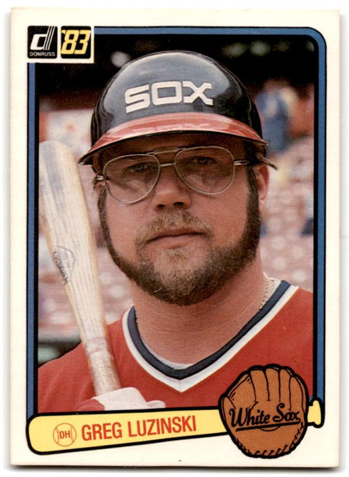 1983 Donruss #395 Greg Luzinski VG Chicago White Sox - Under the Radar  Sports
