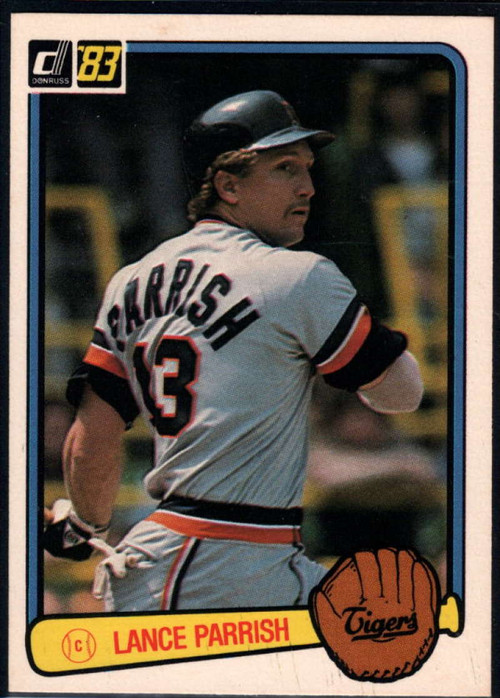  1983 Donruss Baseball #407 Lance Parrish Detroit