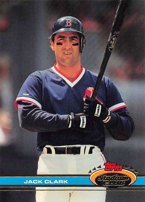 Jack Clark - Boston Red Sox (MLB Baseball Card) 1991 Classic II