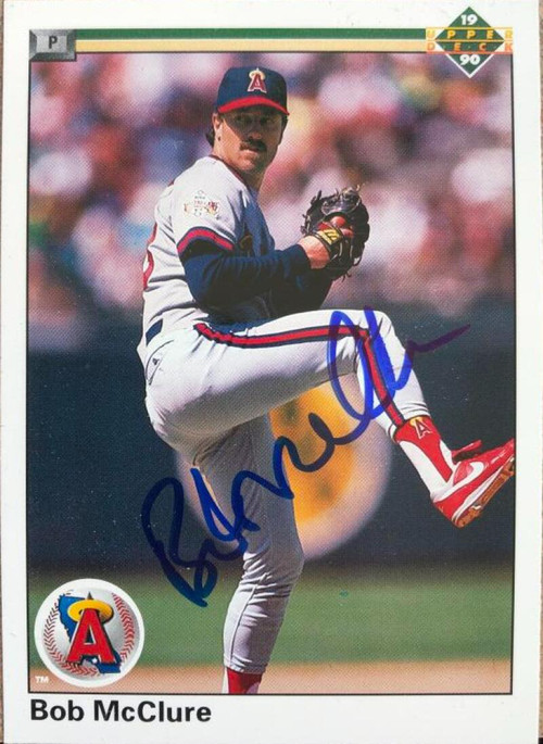 Autograph Warehouse 725343 Bob Mcclure Autographed New York Mets 1989 Topps  No.182 Baseball C, 1 - Mariano's