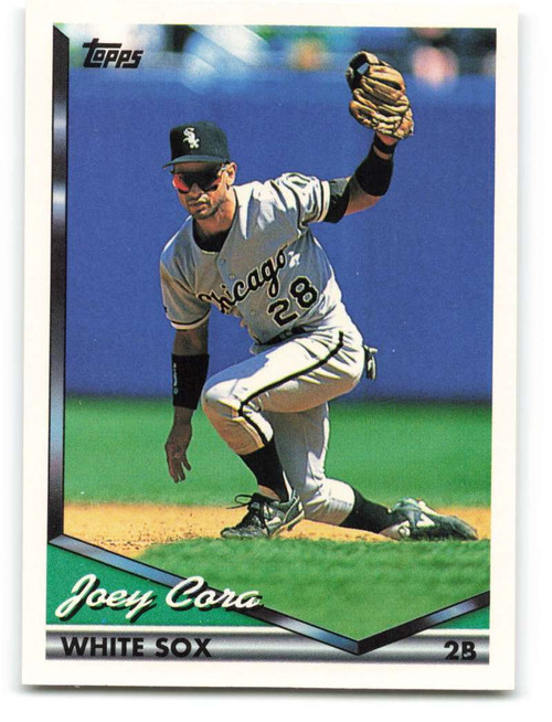 Joey Cora 1993 Topps #122 Chicago White Sox Baseball Card