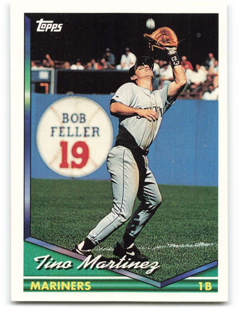 Tino Martinez 1996 Topps #168 Seattle Mariners Baseball Card