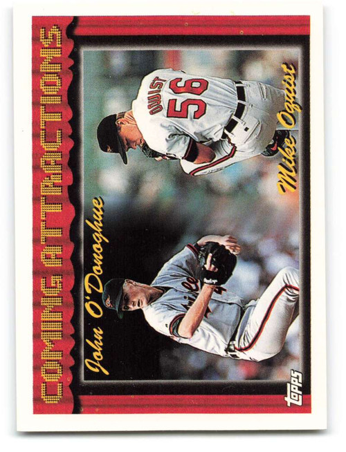 1994 Topps #598 Mike Mussina VG Baltimore Orioles - Under the