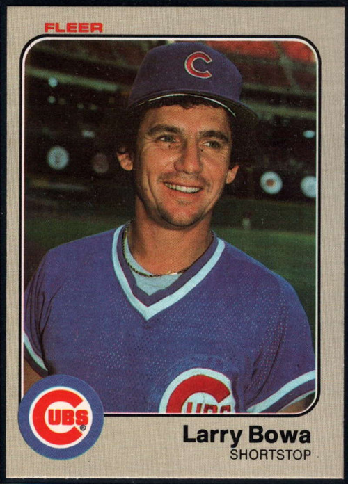 1983 Topps #305 Larry Bowa VG Chicago Cubs