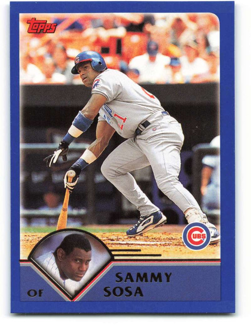 1994 Topps #725 Sammy Sosa VG Chicago Cubs - Under the Radar Sports