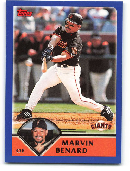 2003 Topps #526 Marquis Grissom VG San Francisco Giants - Under